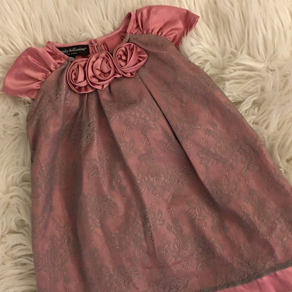 Wendy Bellissimo Other - NWT | Baby Girls | 6 month | rosette & lace dress
